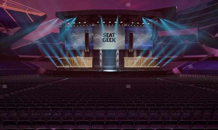 Soldier Field - Section Floor Ada Seat View