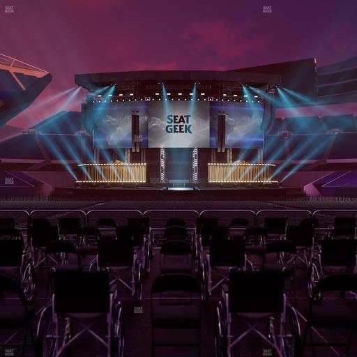 Soldier Field - Section Floor Ada Seat View