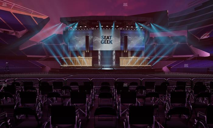 Soldier Field - Section Floor Ada Seat View