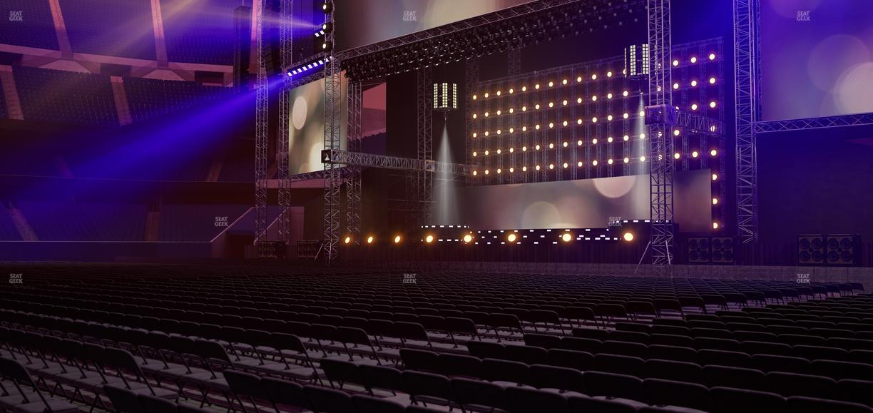 Soldier Field - Section Floor B 1 Seat View