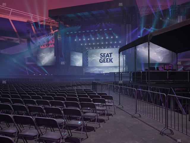 Soldier Field - Section Floor B 1 Seat View