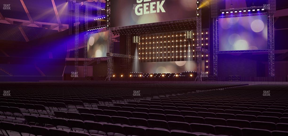 Soldier Field - Section Floor B 1 Seat View