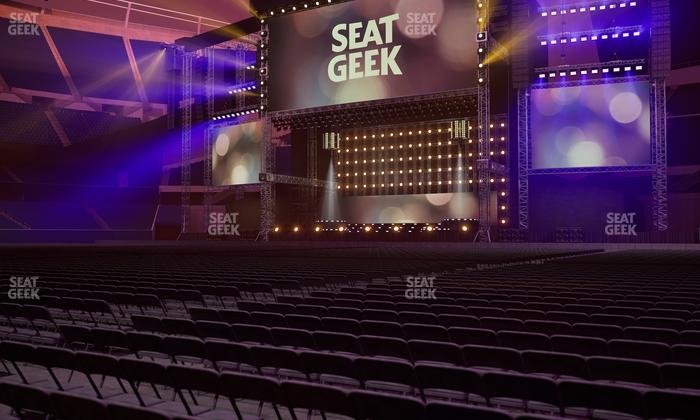 Soldier Field - Section Floor B 1 Seat View