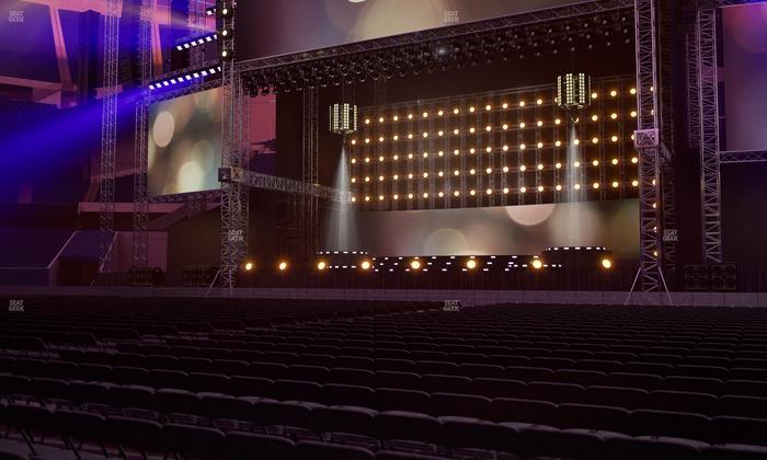 Soldier Field - Section Floor B 2 Seat View