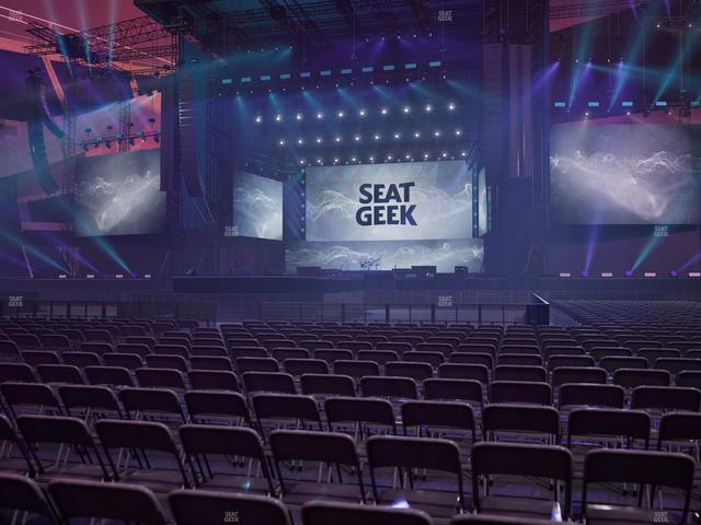 Soldier Field - Section Floor B 2 Seat View