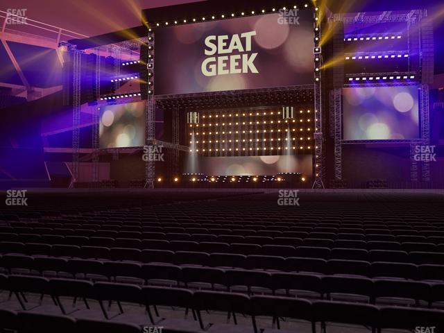 Soldier Field - Section Floor B 2 Seat View