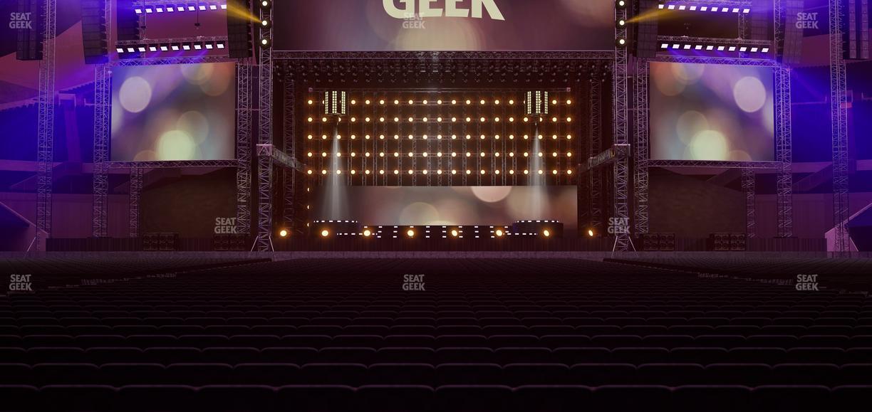 Soldier Field - Section Floor B 3 Seat View