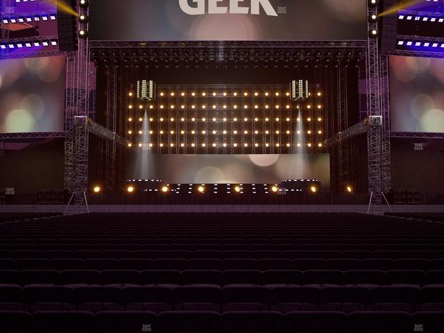 Soldier Field - Section Floor B 3 Seat View