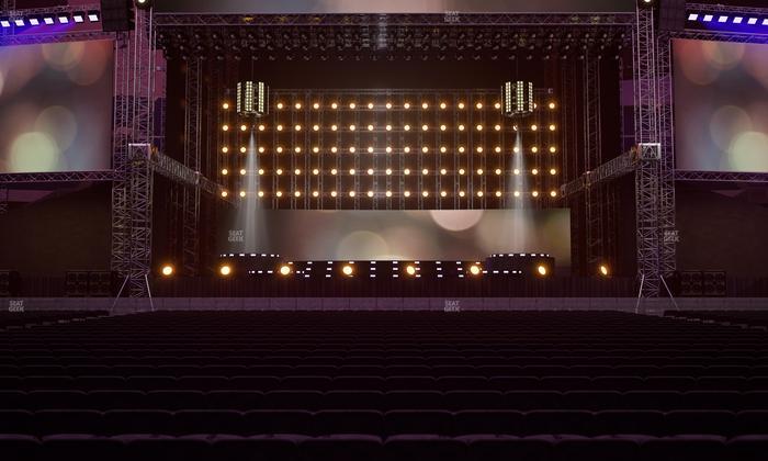 Soldier Field - Section Floor B 3 Seat View