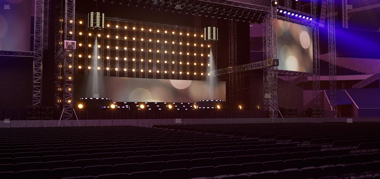 Soldier Field - Section Floor B 4 Seat View