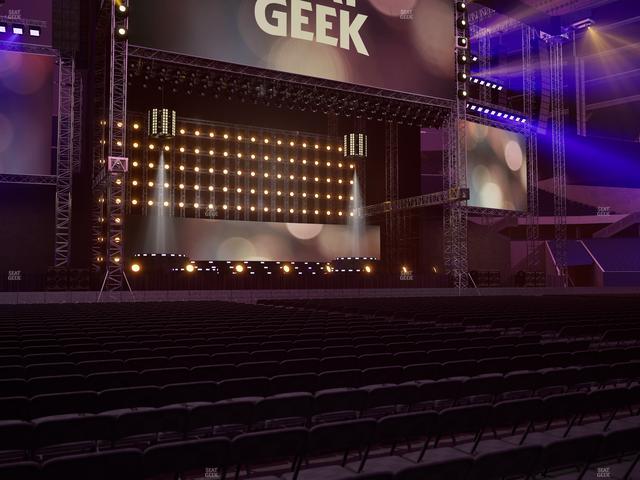 Soldier Field - Section Floor B 4 Seat View