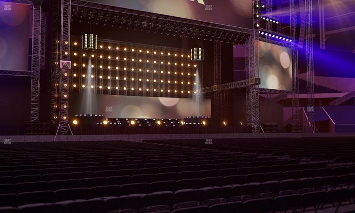Soldier Field - Section Floor B 4 Seat View