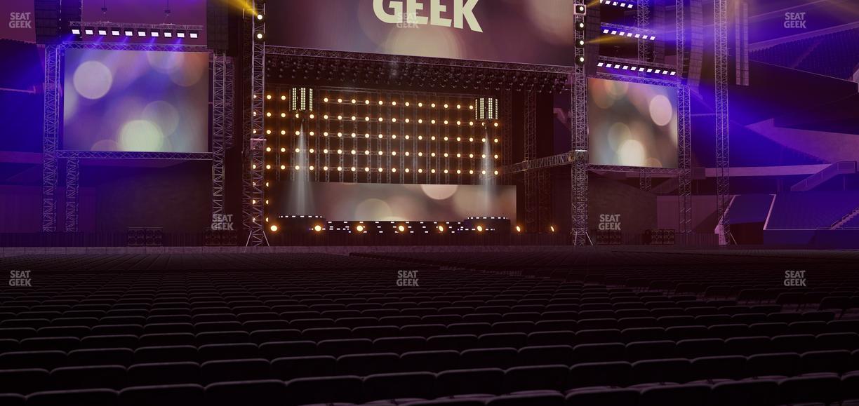 Soldier Field - Section Floor B 4 Seat View