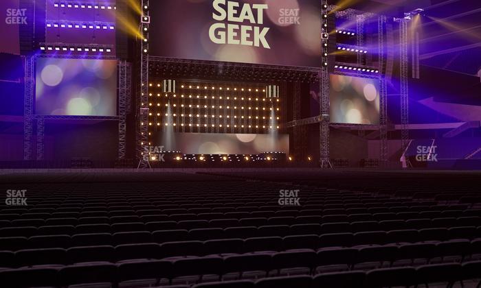 Soldier Field - Section Floor B 4 Seat View