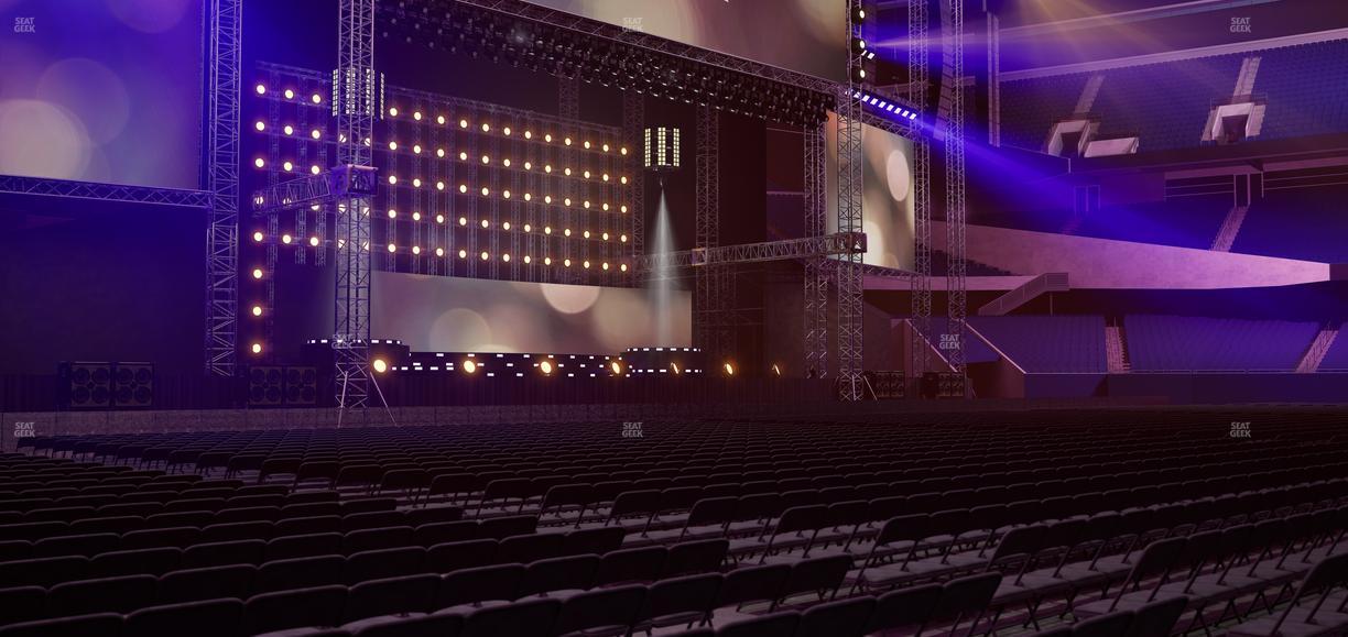 Soldier Field - Section Floor B 5 Seat View