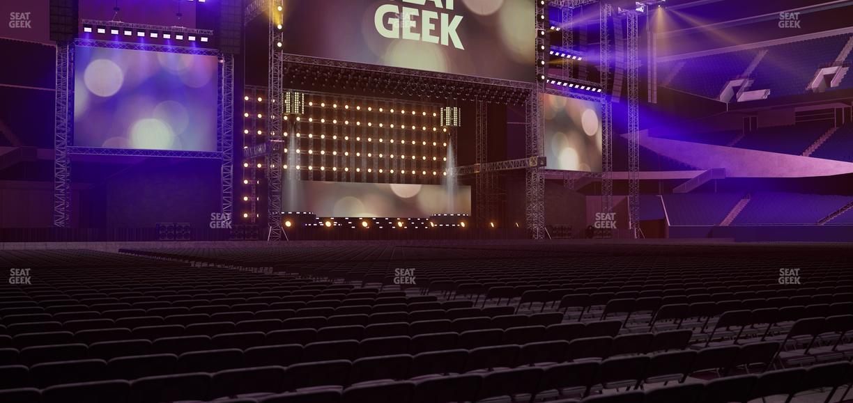 Soldier Field - Section Floor B 5 Seat View