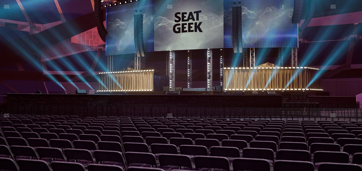 Soldier Field - Section Floor B Seat View