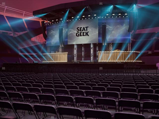 Soldier Field - Section Floor B Seat View