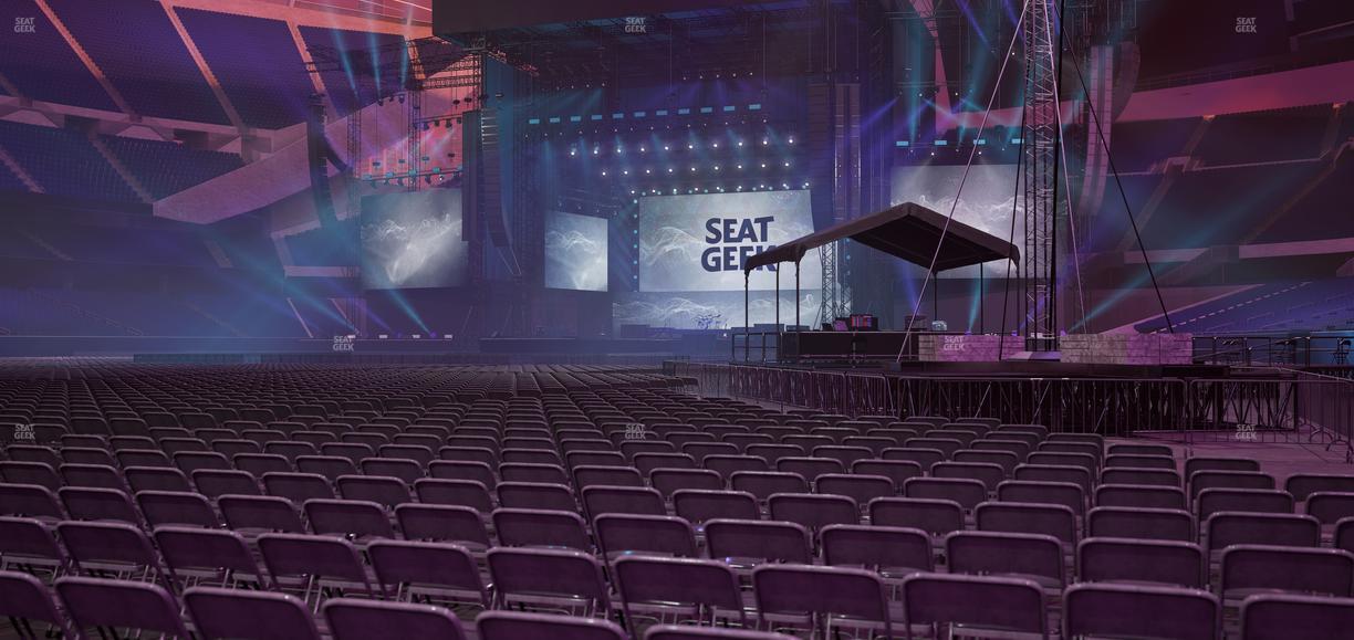 Soldier Field - Section Floor C 1 Seat View