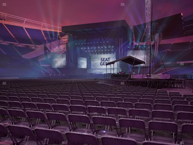 Soldier Field - Section Floor C 1 Seat View