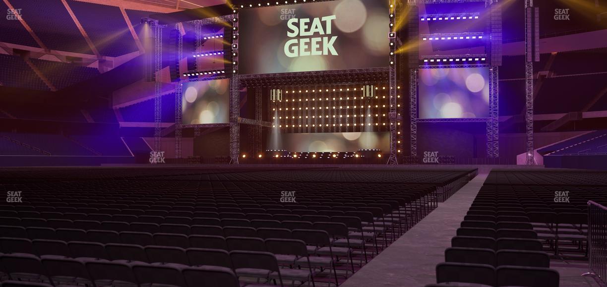 Soldier Field - Section Floor C 1 Seat View