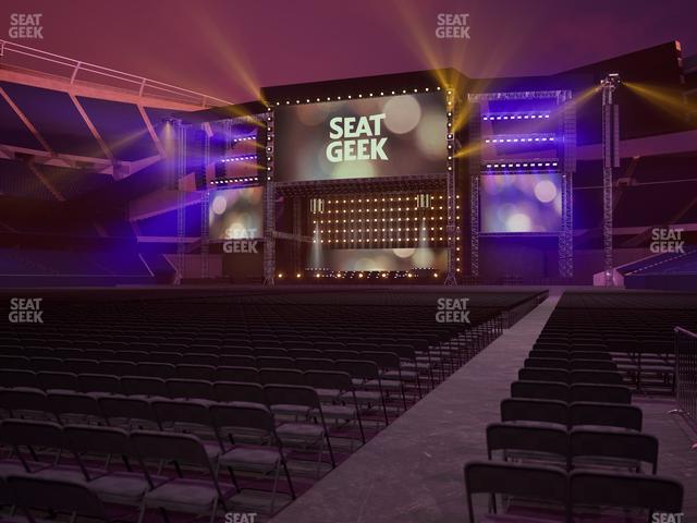 Soldier Field - Section Floor C 1 Seat View