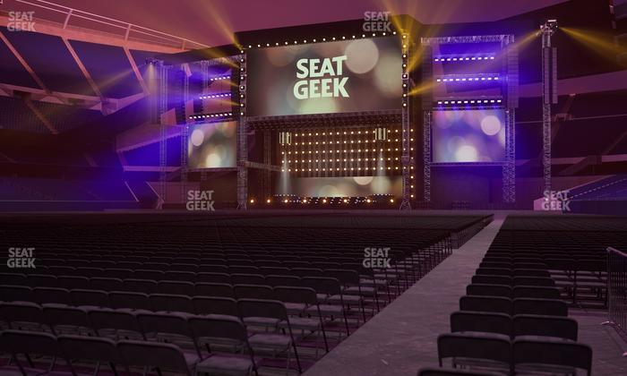 Soldier Field - Section Floor C 1 Seat View