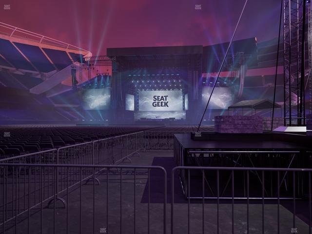 Soldier Field - Section Floor C 2 Seat View