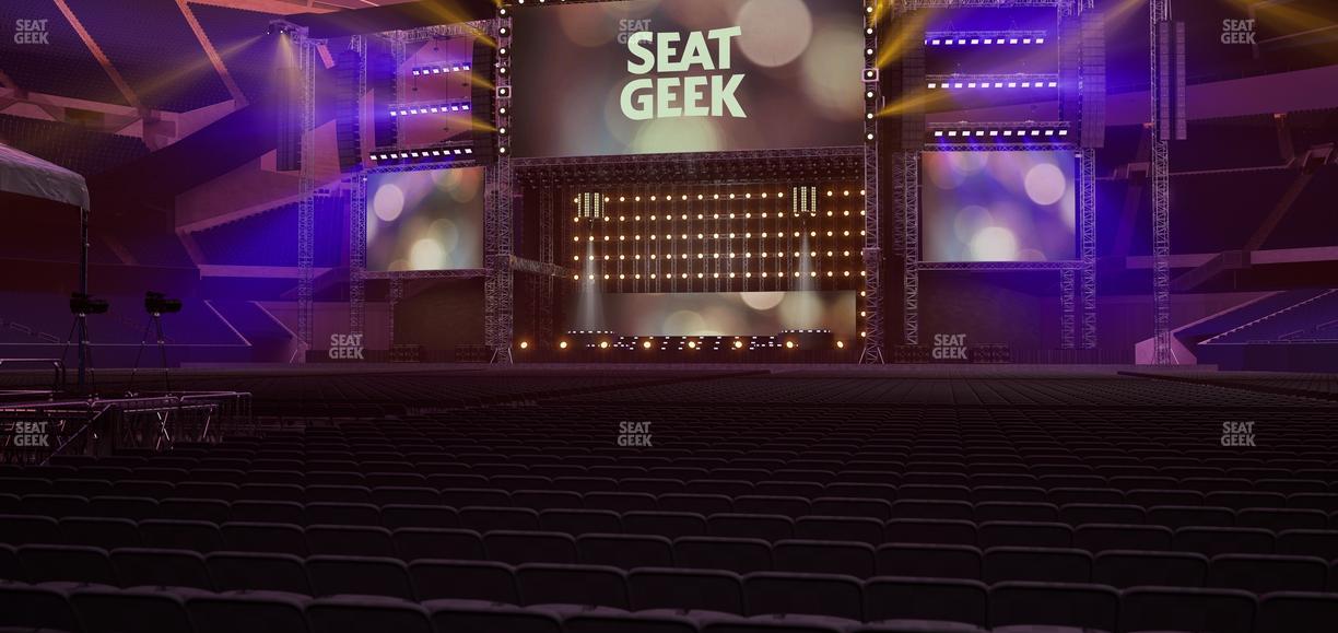 Soldier Field - Section Floor C 2 Seat View