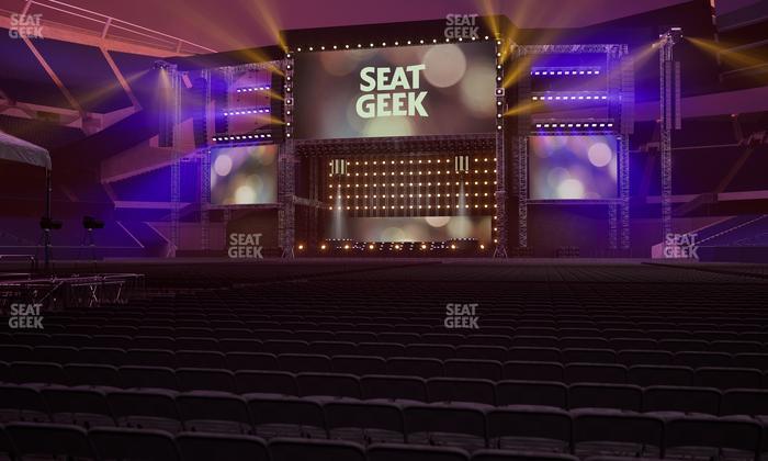 Soldier Field - Section Floor C 2 Seat View