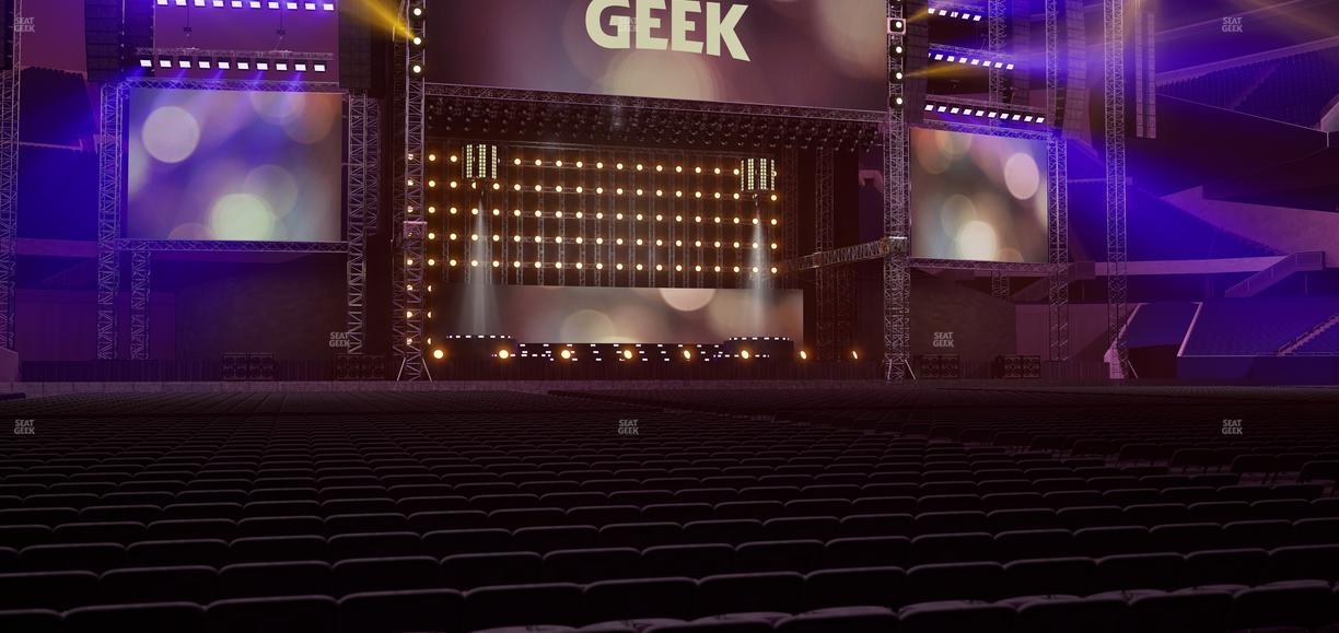 Soldier Field - Section Floor C 4 Seat View