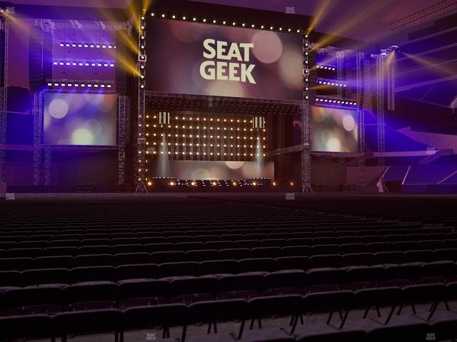 Soldier Field - Section Floor C 4 Seat View