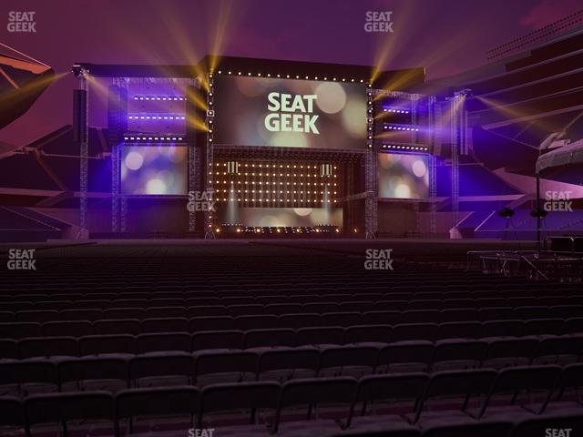 Soldier Field - Section Floor C 4 Seat View