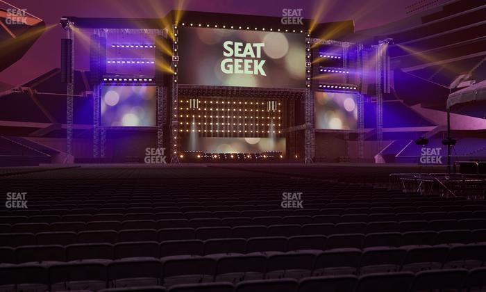 Soldier Field - Section Floor C 4 Seat View