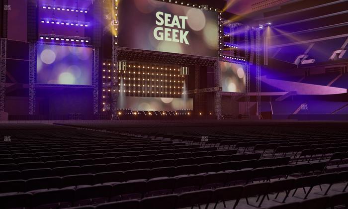 Soldier Field - Section Floor C 5 Seat View