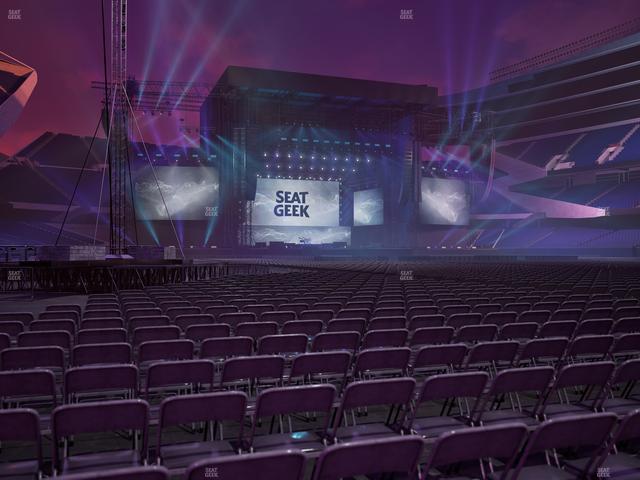 Soldier Field - Section Floor C 5 Seat View