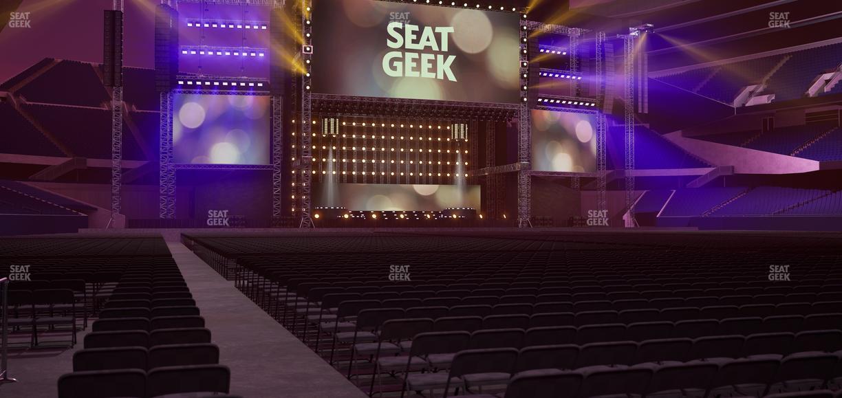 Soldier Field - Section Floor C 5 Seat View