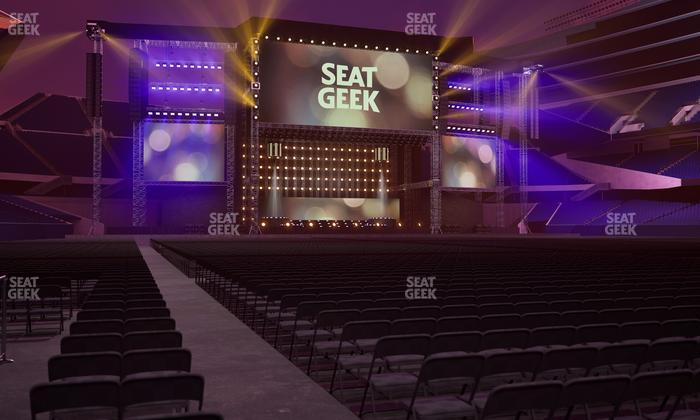 Soldier Field - Section Floor C 5 Seat View