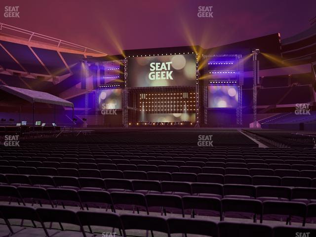 Soldier Field - Section Floor D 2 Ada Seat View