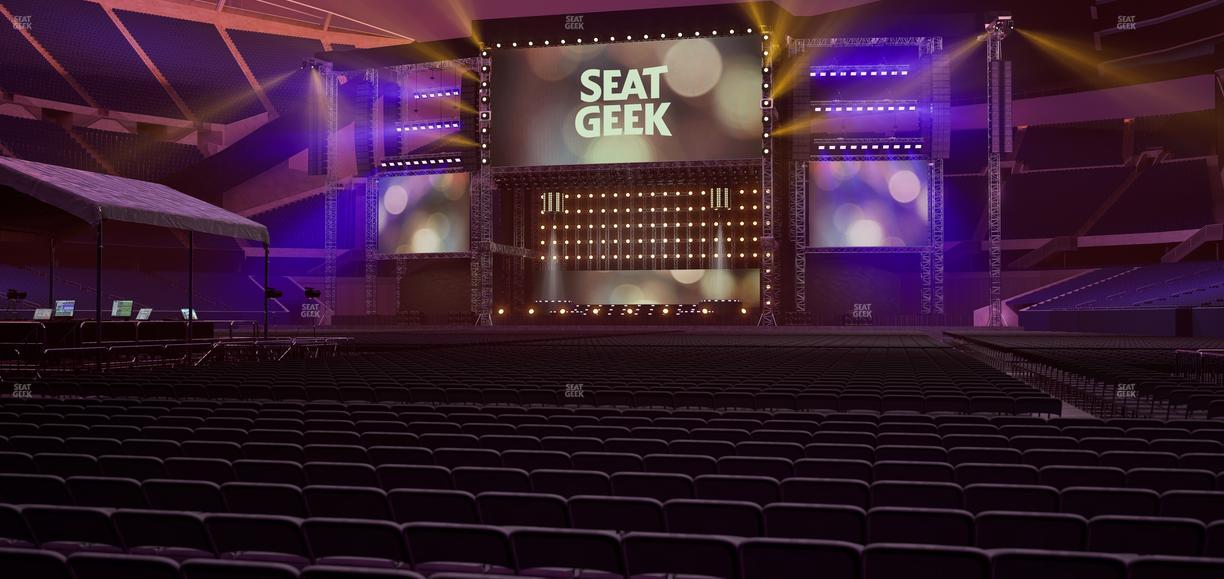 Soldier Field - Section Floor D 2 Ada Seat View