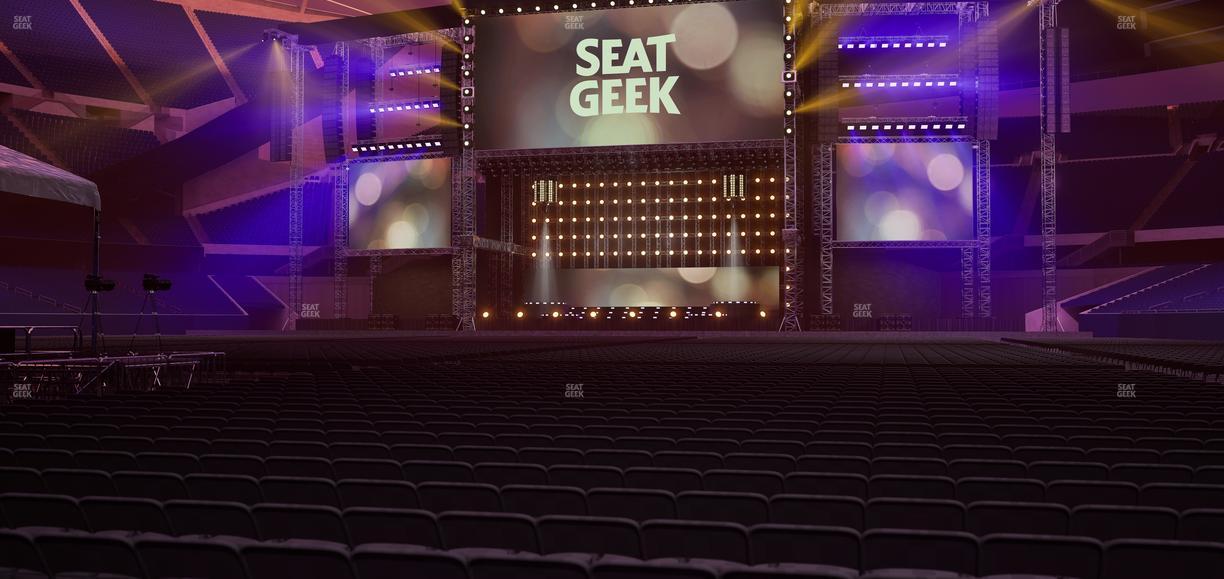 Soldier Field - Section Floor D 2 Seat View