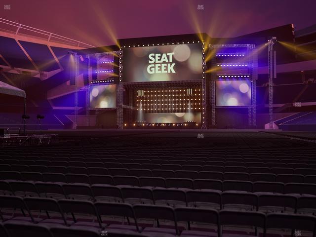 Soldier Field - Section Floor D 2 Seat View