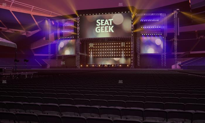 Soldier Field - Section Floor D 2 Seat View