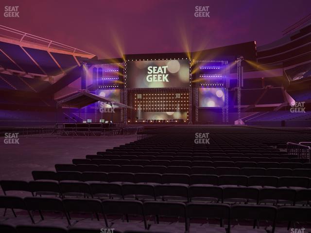 Soldier Field - Section Floor D 2 Seat View