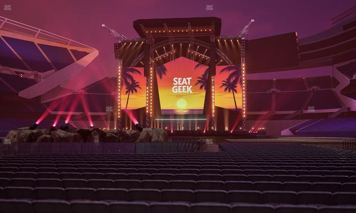 Soldier Field - Section Floor D 2 Seat View