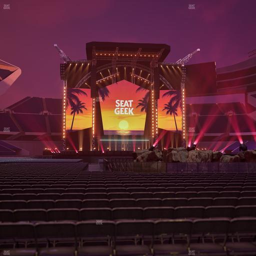 Soldier Field - Section Floor D 3 Seat View