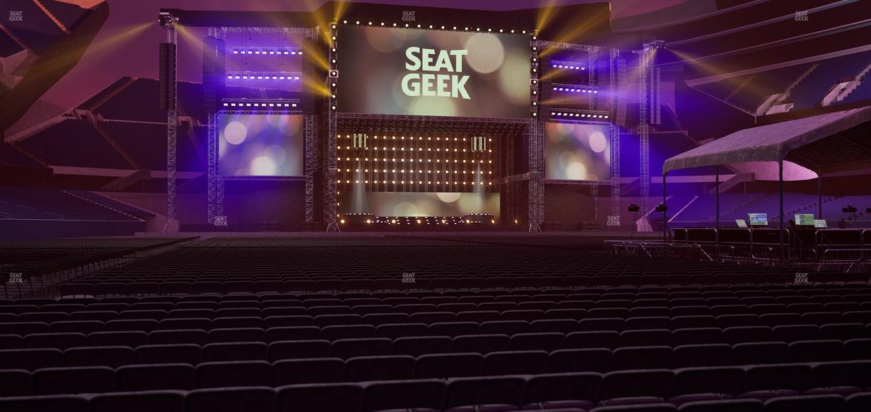 Soldier Field - Section Floor D 4 Ada Seat View