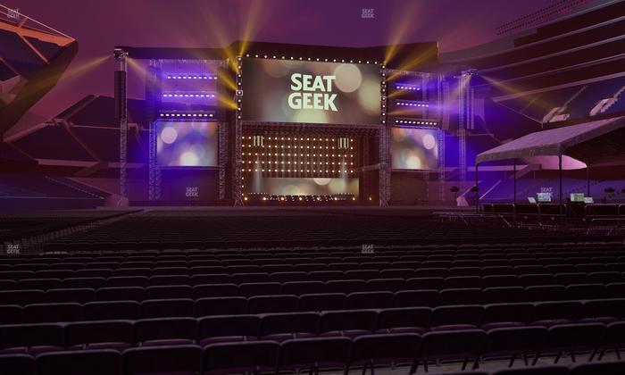 Soldier Field - Section Floor D 4 Ada Seat View