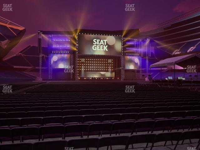 Soldier Field - Section Floor D 4 Ada Seat View