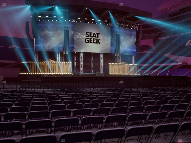 Soldier Field - Section Floor D Seat View